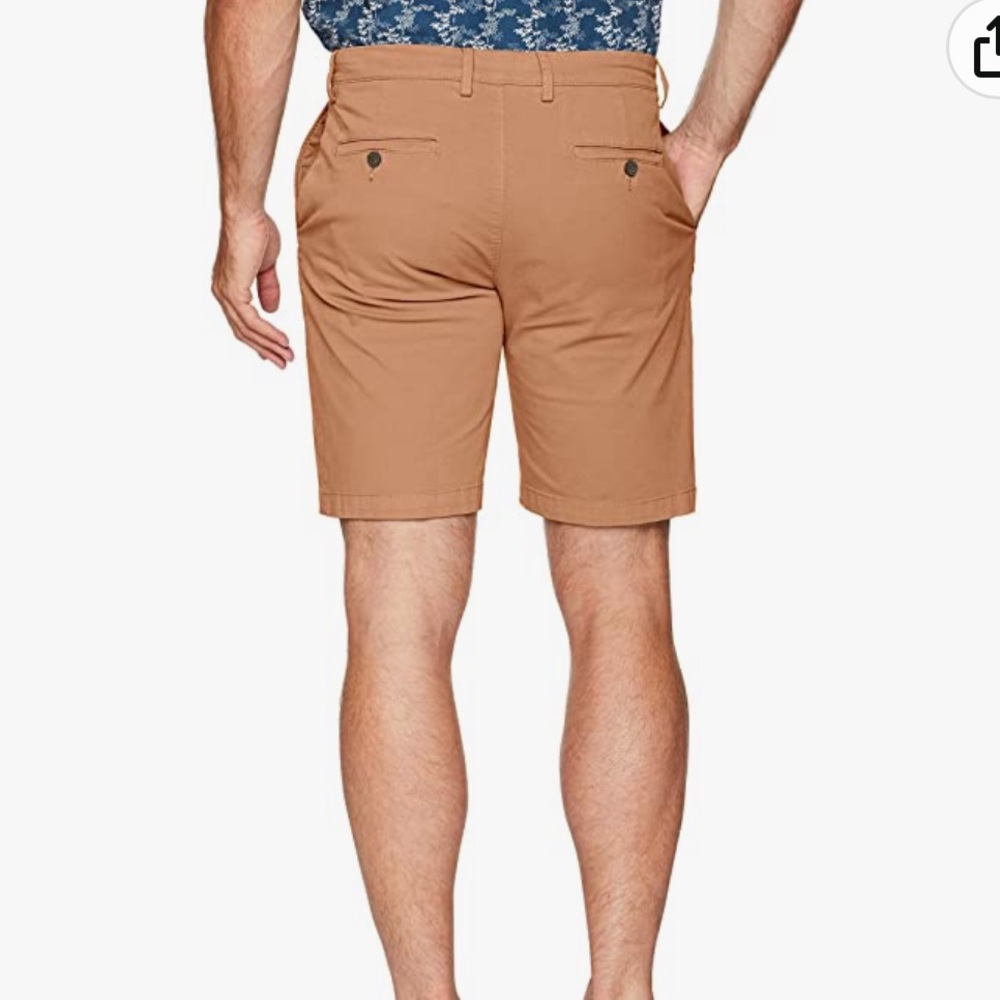 NWT Goodthreads Slim-Fit 9" Flat-Front Comfort Stretch Chino Short - Picture 2 of 4